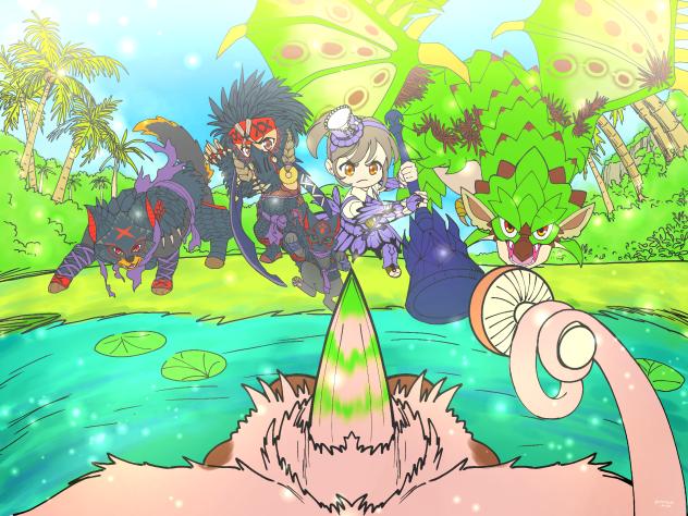 It's hunting time!!!(Colored)