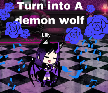 #GachaTalents I can sing as a demon wolf - ibisPaint