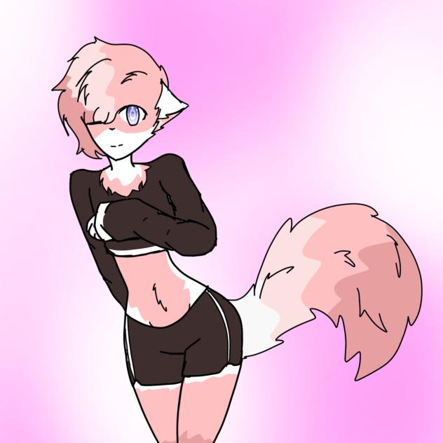 Ash the kittyfox FA
