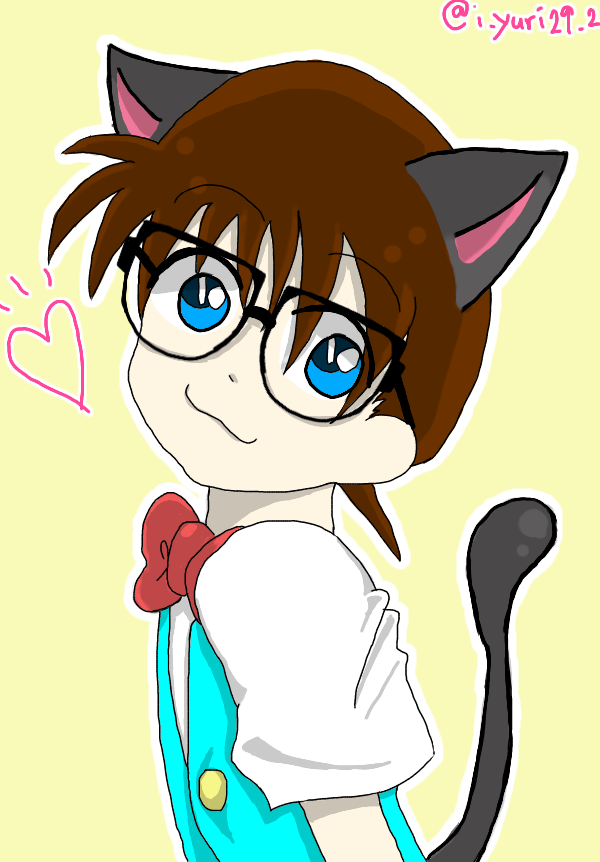 名探偵コナン】猫耳コナンくん - ibisPaint