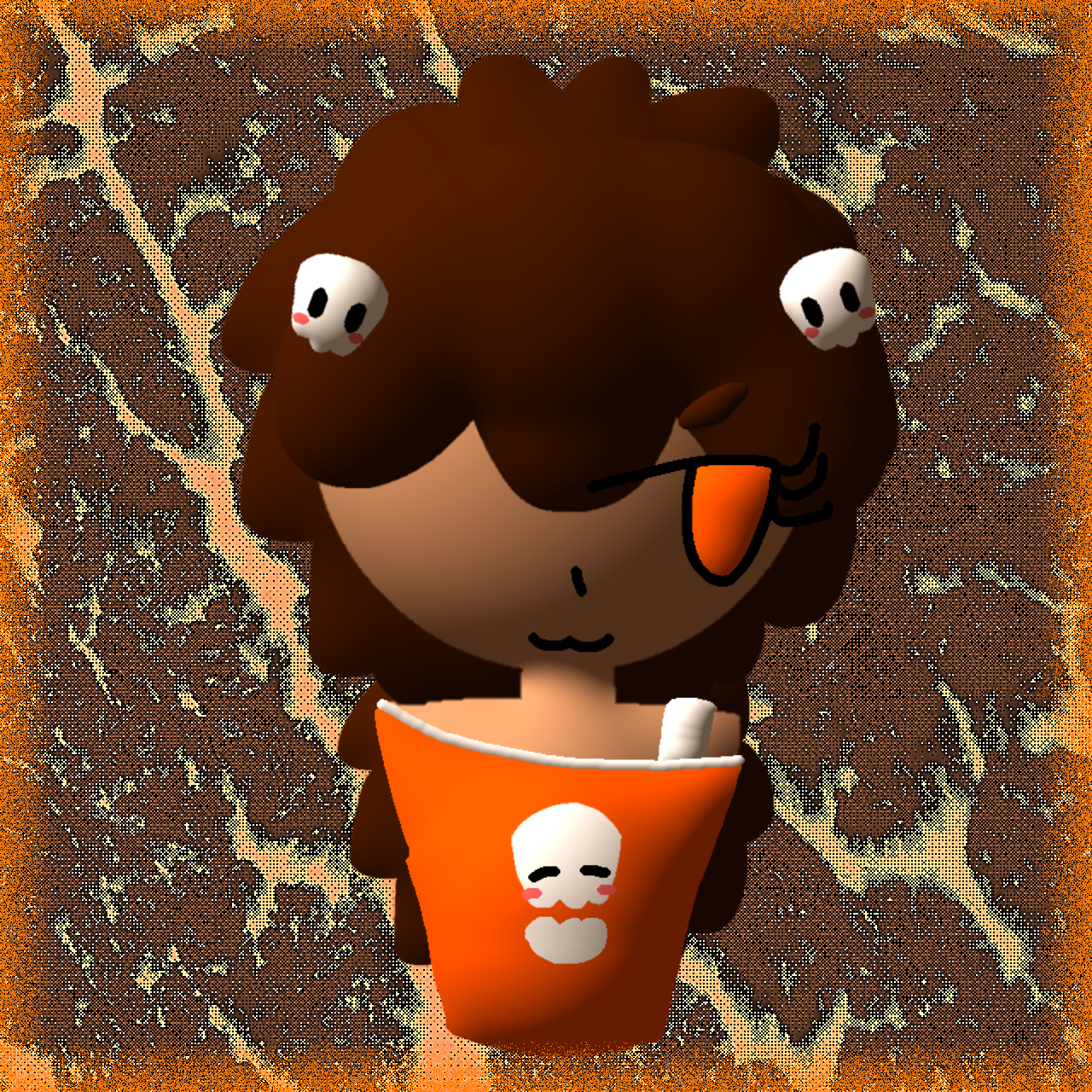 Quick little drawing 🧡🍊 - ibisPaint