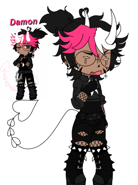 Damon 🖤🩷🤍