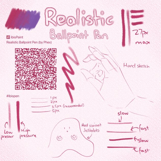 Realistic Ballpoint Pen