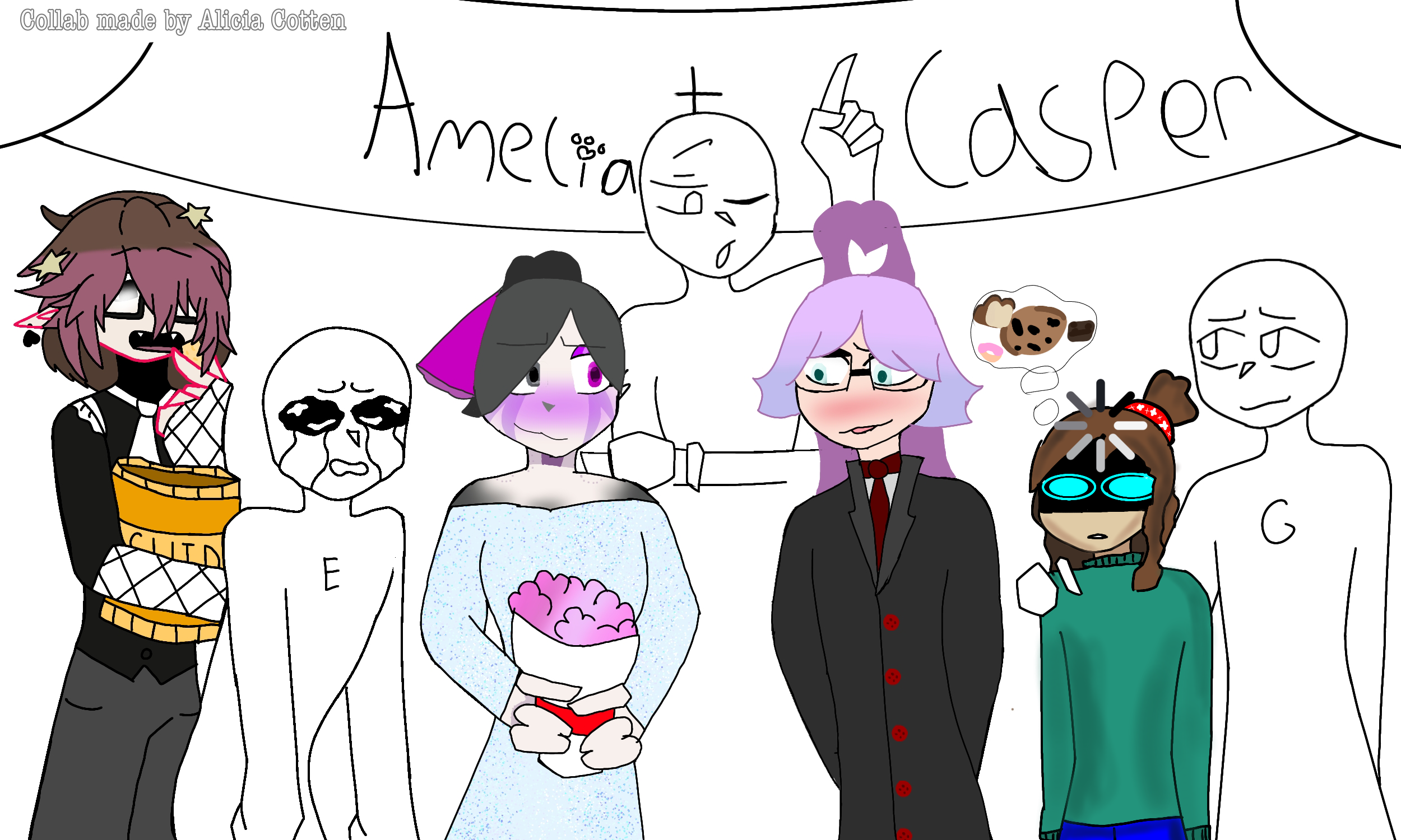 wedding collab - ibisPaint