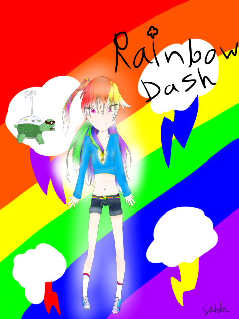 rainbow dash 🌈