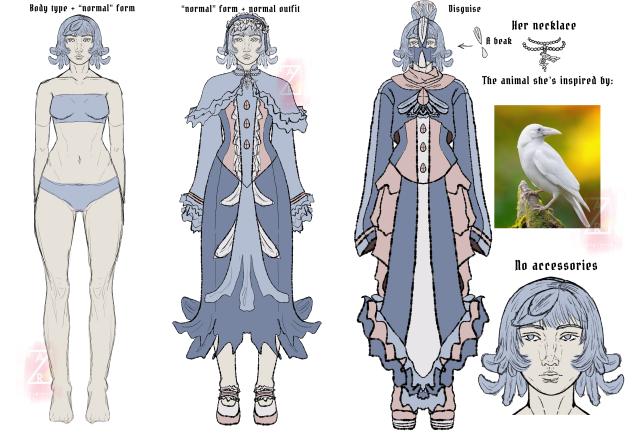 white crow oc