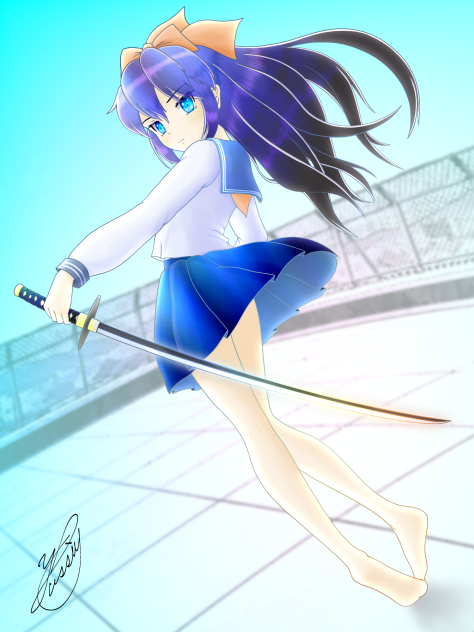 Bewitched sword girl