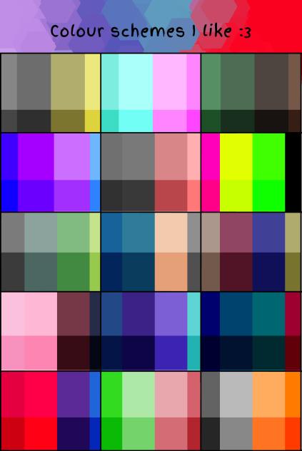 Free colour palettes2