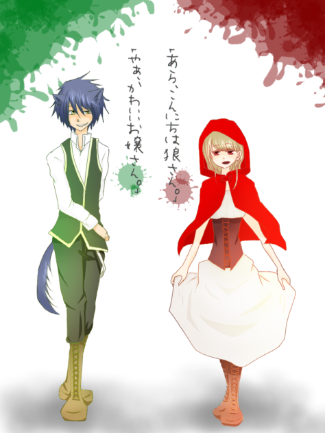 ハジメマシテのご挨拶(赤ずきん)