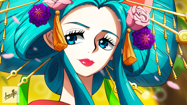 komurasaki aka kozuki hiyori one piece