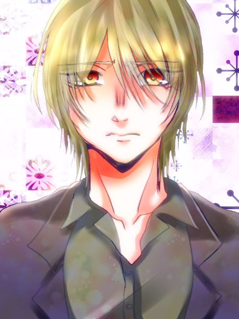 金髪男 Ibispaint