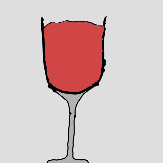 бокал - ibisPaint