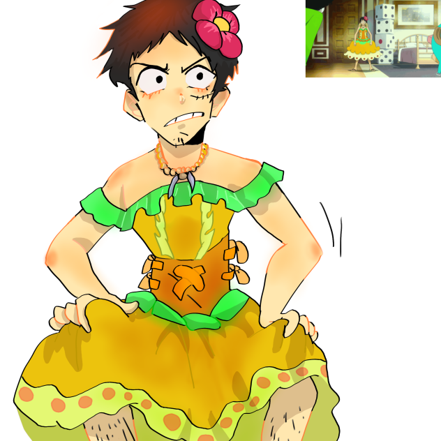 Luffy's dress