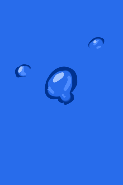 とても簡単な泡の書き方 Ibispaint