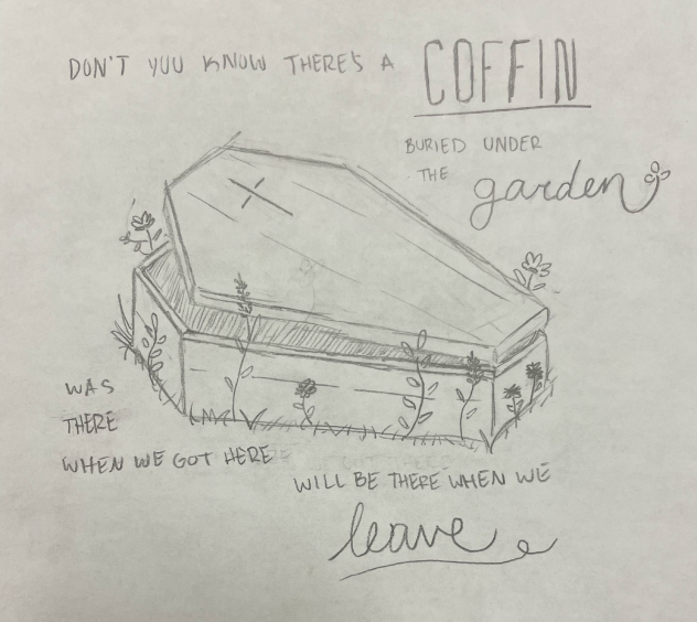 “Come Over” Lyric Art