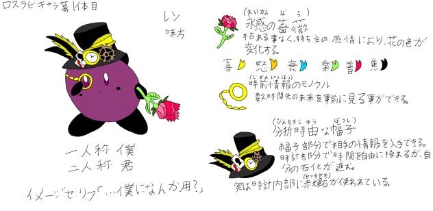 ロスラビ応募キャラ1体目　レン