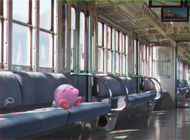 コロナなんて気にしないカービィ