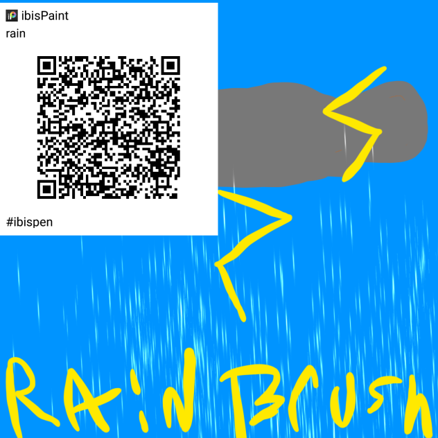 rain brush - ibisPaint