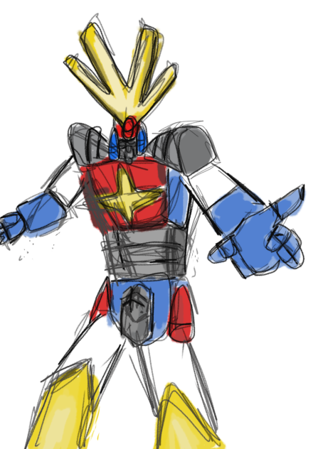 daitarn 3 posa 2 colored