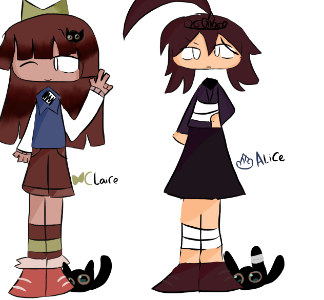 Claire and Alice 🥳🥳