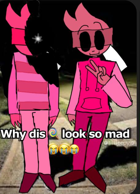 Why dis 🍭 look so mad 😭😭😭