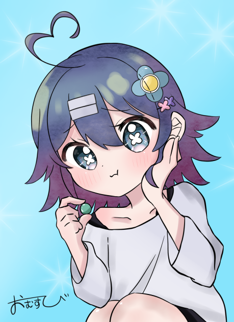 おむすび様の線画を塗らせていただきました！