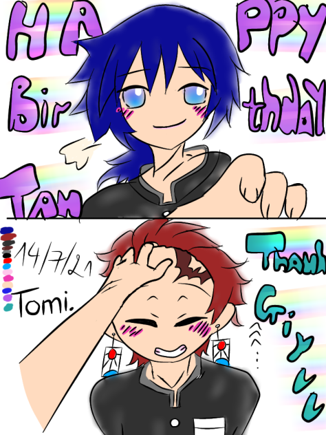 Happy birthday Tanjiro
