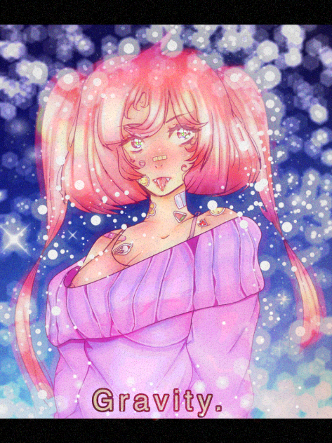 anime girl art