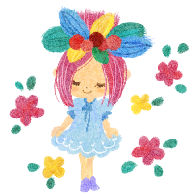 和紙テクスチャブラシと、試作中のブラシテスト