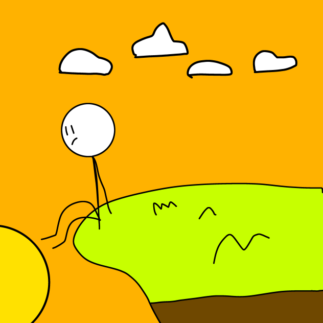 Chilling in the cliff