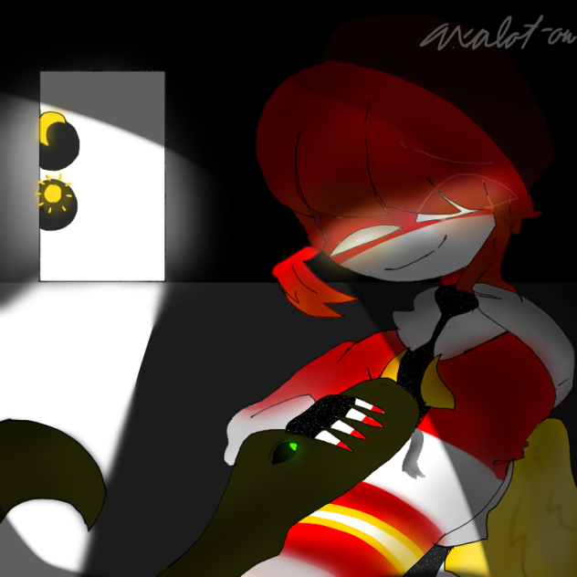 Komodo and Indo - countryhumans