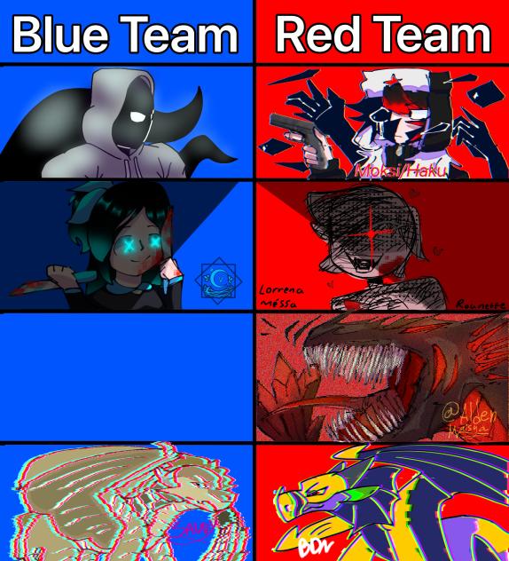 ★Collab Red vs Blue!★