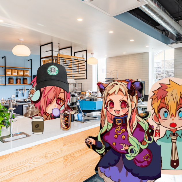 Mitsuba works at Starbucks
