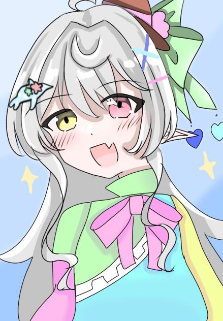 るるちゃの代理描いたー！！