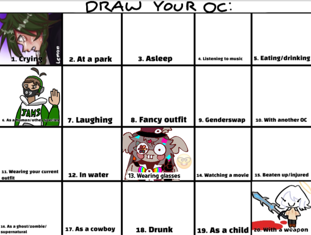 OC prompt collab