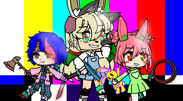 My BFFS oc and her OC’s Kiddos.