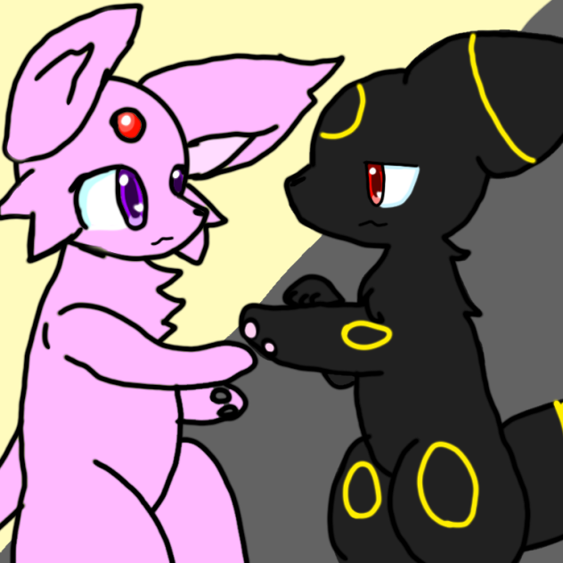☀️espeon and umbreon☀️