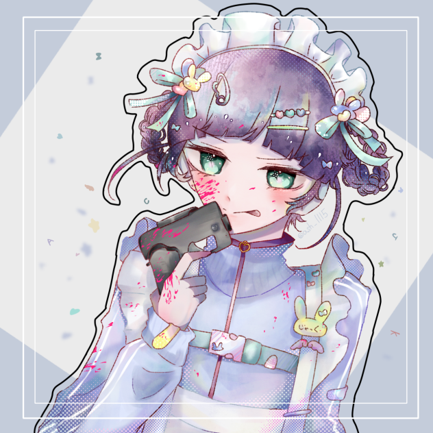 ジャージメイド×銃