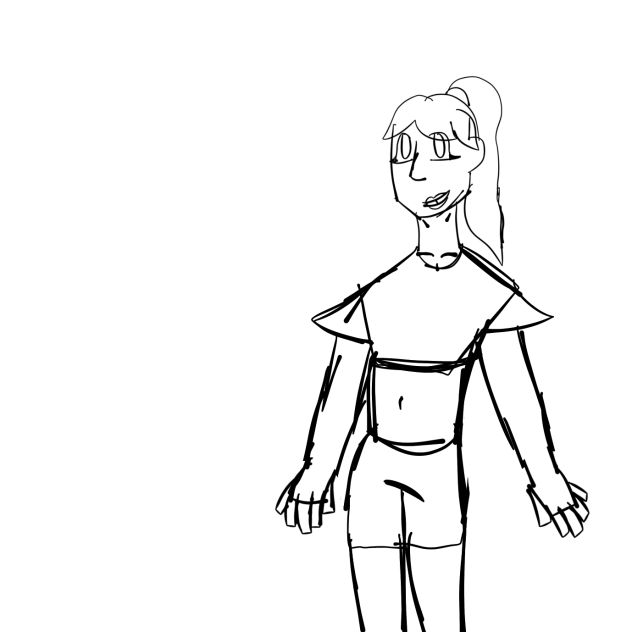 I tried a new art style-