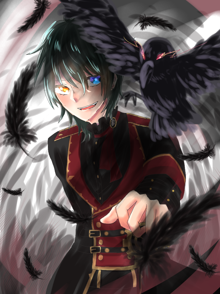 陽気で寂しがり屋なカラス影片みか【あんスタ】 - ibisPaint