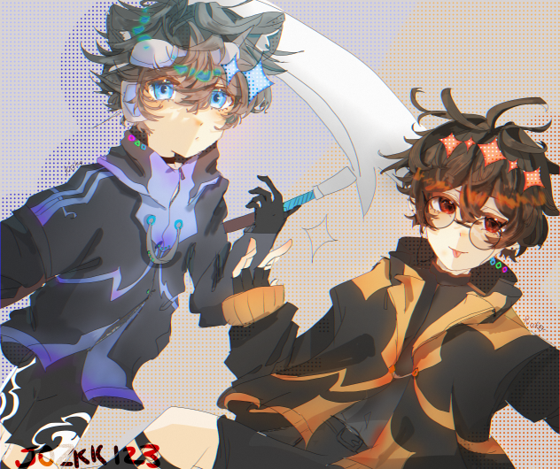 Keiko and Reiko My ocs