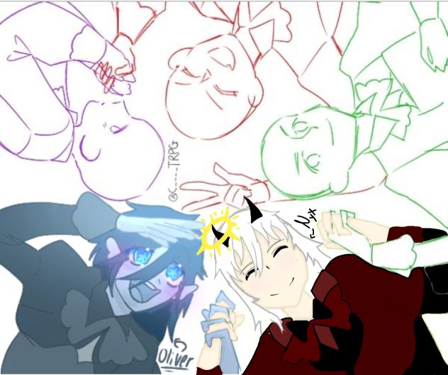 collabe with KittyLiviRose - ibisPaint