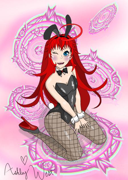 Rias Gremory Bunny