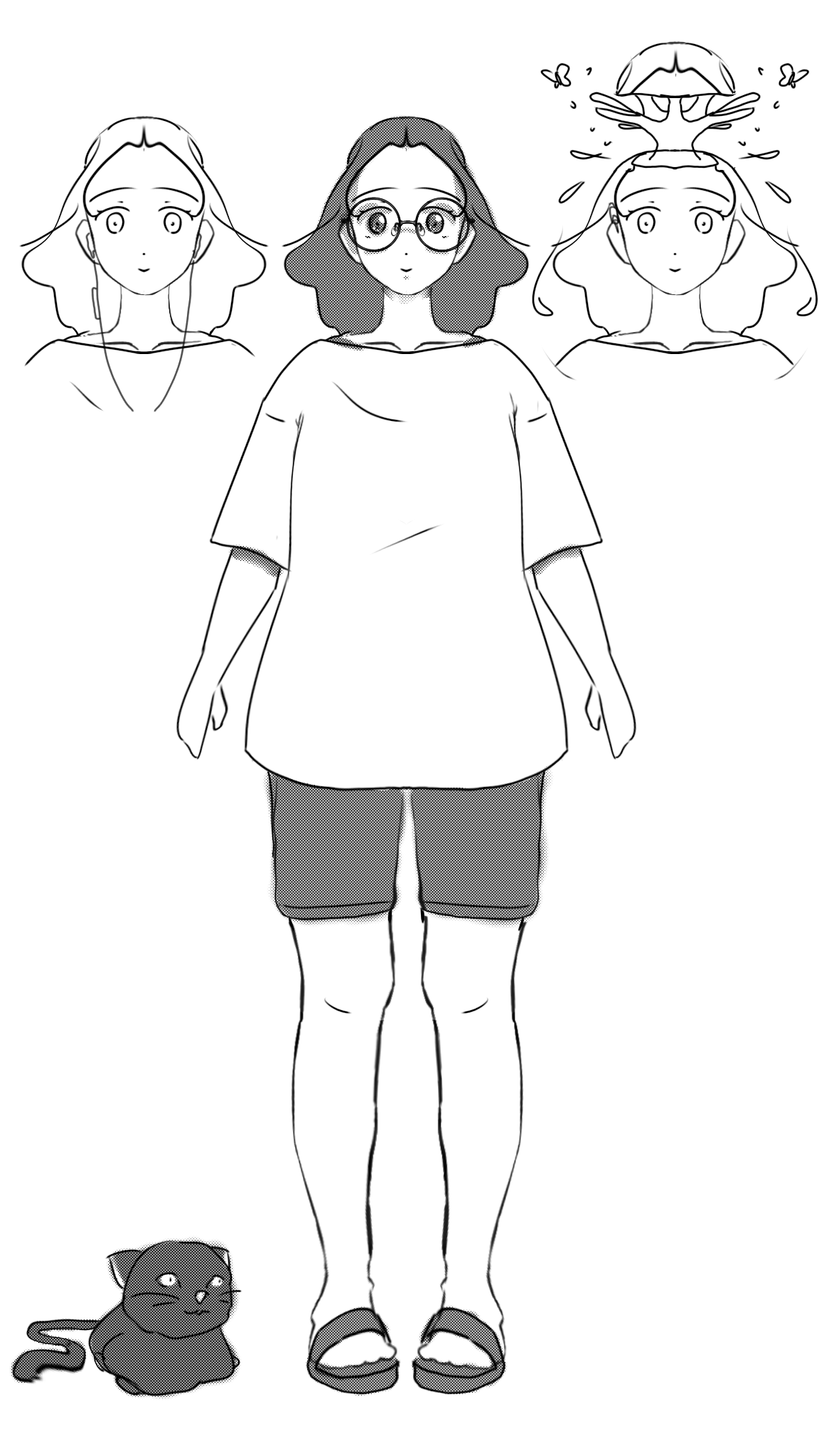 random character art - ibisPaint