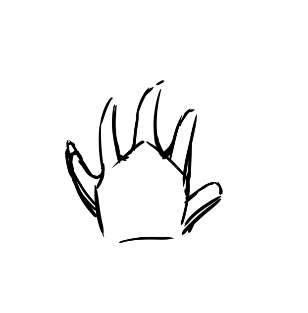 手