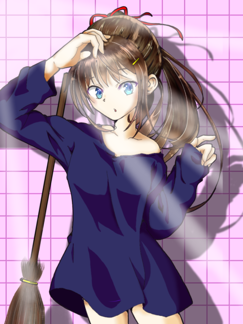 少女漫画風魔女の宅急便