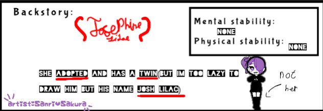 Josephine lilac sheet 2