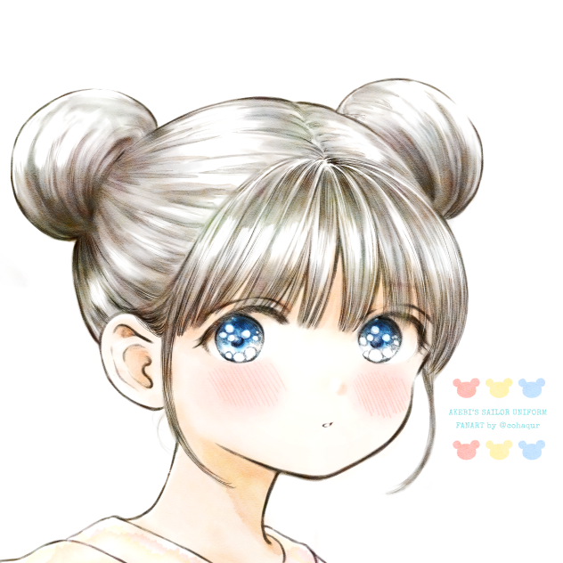 ミニ◯ヘアの明日小路ちゃん。