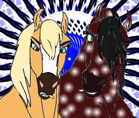 I like horses - ibisPaint