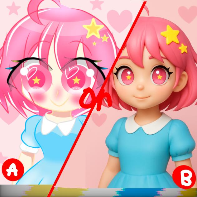 A or B 🩷⭐